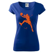 Basketball player splash