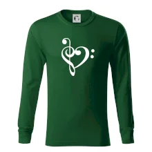 Husľový kľúč srdce Husľový kľúč srdce