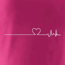 Poker EKG srdce červené Poker EKG srdce červené