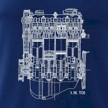 Motor Škoda/ VW 1.9L  TDI ze předu