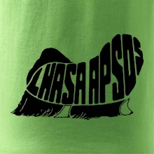 Lhasa Apso nápis v tele