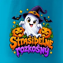 Strašidelne rozkošný duch s tekvicami