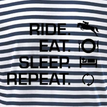 Ride Eat Sleep Repeat Kôň