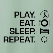 Play Eat Sleep Repeat hádzaná