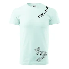 Cycling nápis šikmo