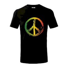Peace symbol paint