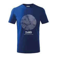 Praděd - vrstevnice v kruhu