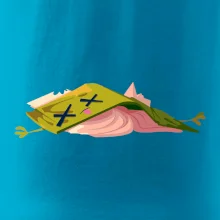 Kreslená kniha unavená