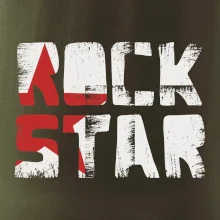 Rock star nápis