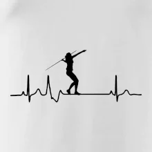 EKG hod oštepom žena