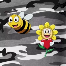 Parové tričko - Včela a kvetina