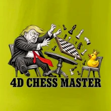 Donald Trump prohrává šachy s kachnou