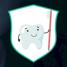 Zúbok na prsníku - zubná kefka