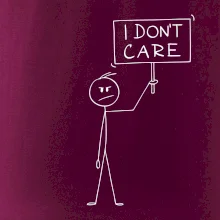 I don't care - postava