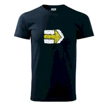 Párová turistická značka žlutá