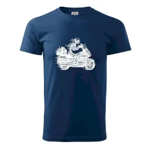 Cestovní motorka kostra