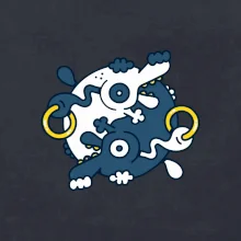 Yin & Yang abstraktné psy