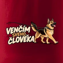 Venčím svého člověka - německý ovčák