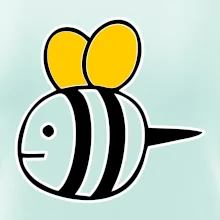 Včielka kreslená
