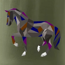 Kôň geometria farebný