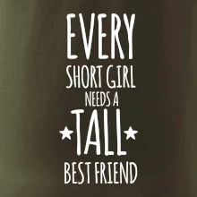 Every short girl needs a tall best friend