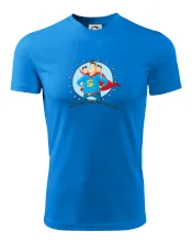 Otec superman - chlapec a chlapec