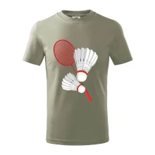 Bedminton - pálka a košík