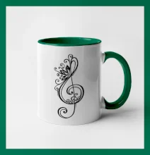 Husľový kľúč kvety