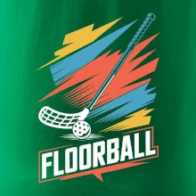 Floorball - farby a hokejka