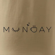 Monday nápis