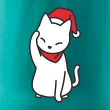 Vianočná mačka mávajúca