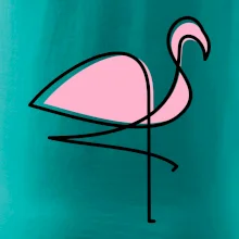 Plameniak na chudenej nohe