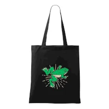 Žaba zelená kreslená