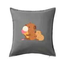 Kapybara so zmrzlinou