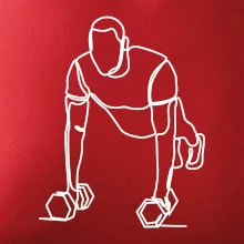 Tréner fitness jedným ťahom