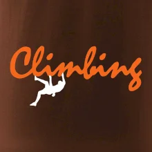 Climbing písací text