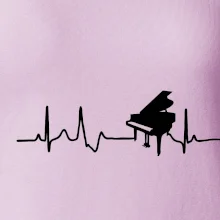Piano ekg - krídlo Piano ekg - krídlo