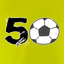 Futbal okrúhle narodeniny 50