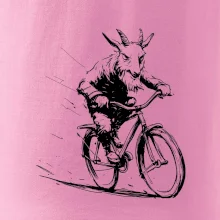 Drsný cap na bicykli