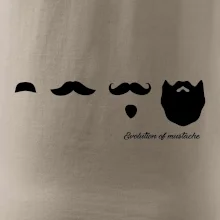 Evolution mustache Evolution mustache