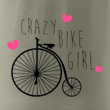 Crazy bike girl Crazy bike girl