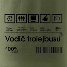 Čiarový kód - Vodič trolejbusu