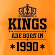 Kings are born in 1990