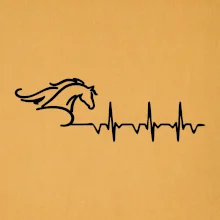 Hlava koňa EKG Hlava koňa EKG