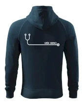 Doktor a sestrička - stetoskop s menom