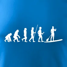 Evoluce paddleboard muž