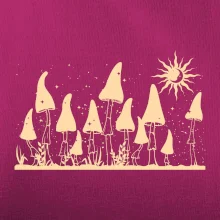 Goblincore noční krajina