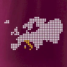 Mapa Európy - Taliansko