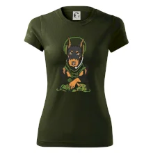 Bojový doberman (Pecka design)