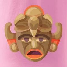 Mayové maska černoch